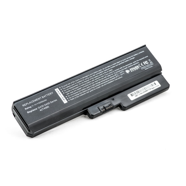 Акумулятор PowerPlant для ноутбуків IBM G430(ASM 42T4586, LOG530LH) 11,1 В 5200 мА·год
